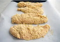 Breaded Chicken Tenderloins / Tiras de Pollo Empanizadas