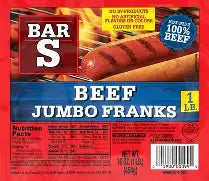 Jumbo Meat Frank (hot dog)