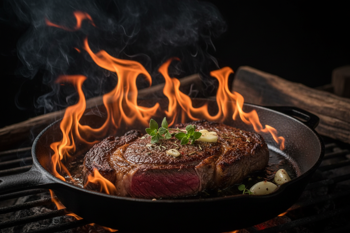 Sizzling Ribeye